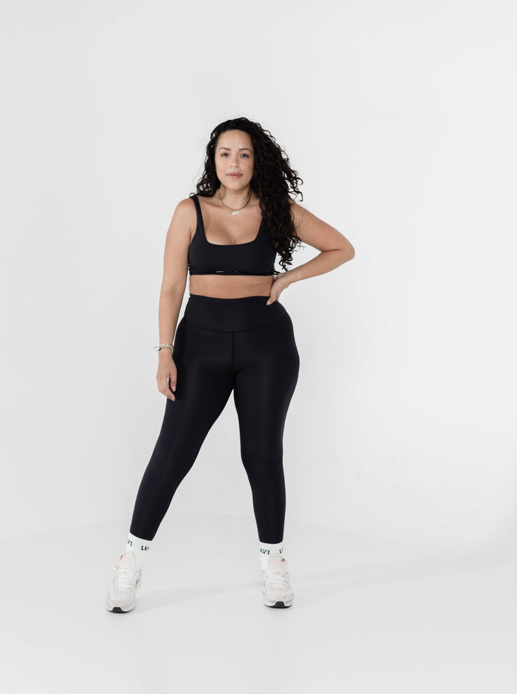 CORE High-Waisted Leggings - Onyx