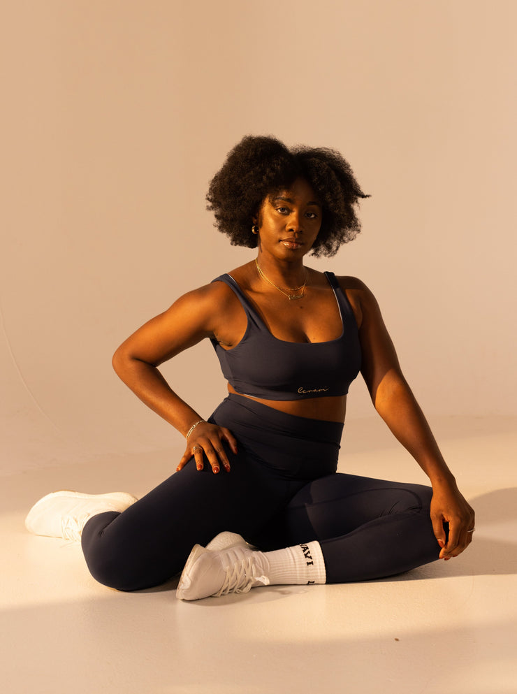 CORE 6-Way Reversible Sports Bra - Midnight/Skye Blue